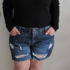 Dark Wash Denim Short